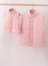 Pink mom&me puffer vest