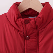Maroon mom&me puffer vest