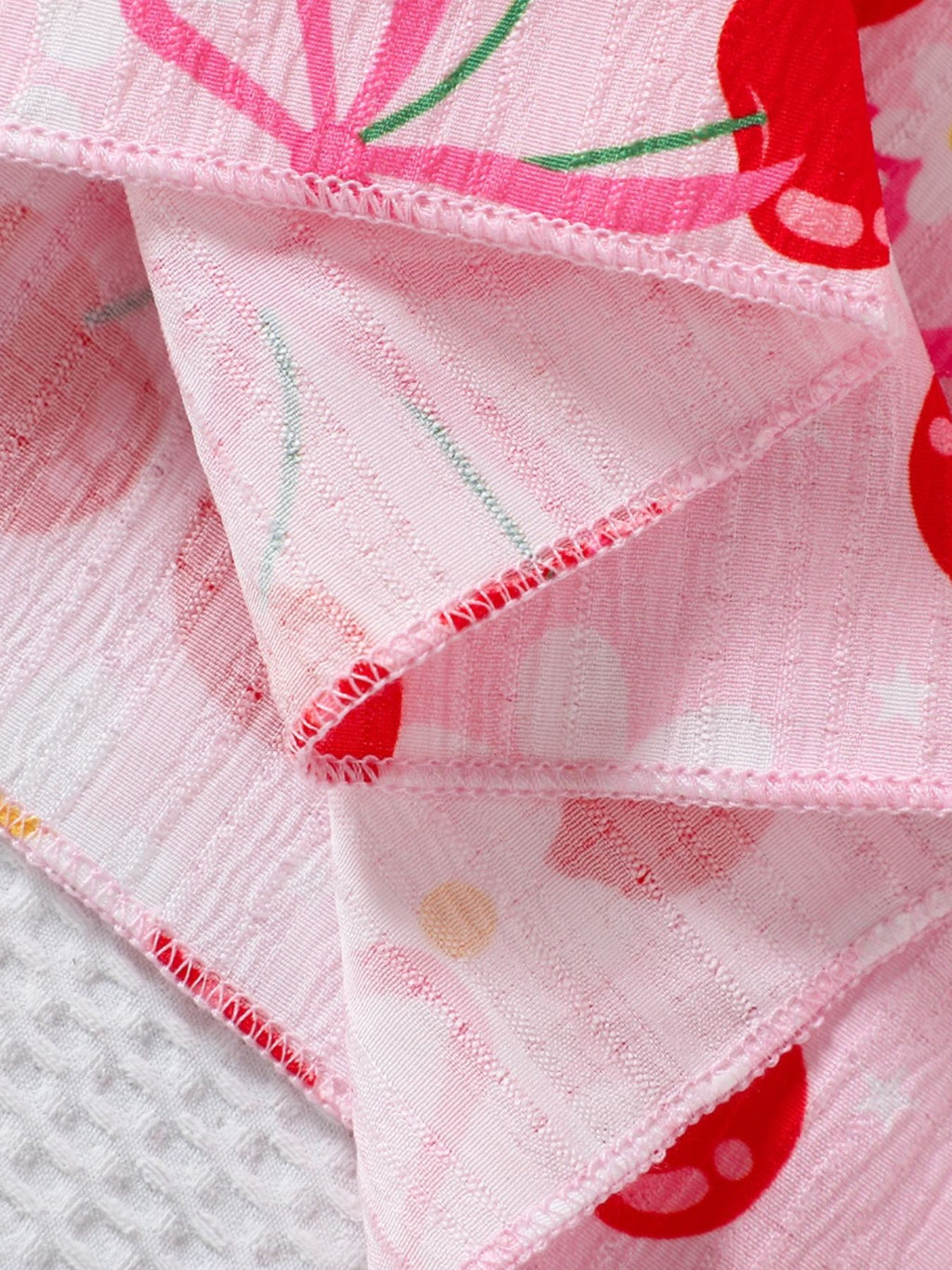 Girls' Red Cherry Print Smocked Dress | Little Janey - Little Janey Shop
