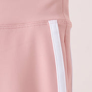 Pink Flare Double Side Stripe Active Pants