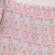 Pink pumpkin smocked mom&me dress