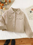 Children's Casual Corduroy Button - Up Jacket - Little Janey Shop
