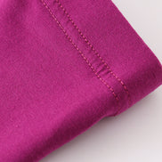 Purple hollow out legging