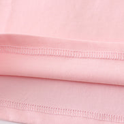 Pink blank basic t-shirt Adult Kids and baby bubble