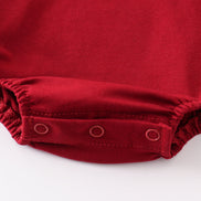 Maroon blank basic t-shirt Adult Kids and baby bubble