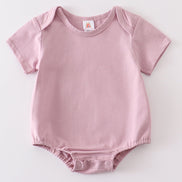 Purple blank basic t-shirt Adult Kids and baby bubble