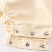 Beige blank basic t-shirt Adult Kids and baby bubble
