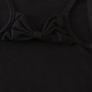 Black blank basic kids teens adult tank top