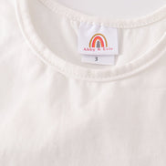 White blank basic kids teens adult tank top