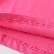 Hot pink blank basic kids teens adult tank top