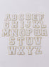 White letters "A-Z" stickers