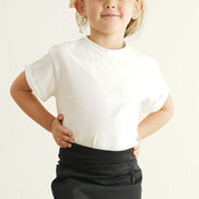 Premium Ivory basic T-shirt Kids and adult