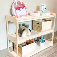RILEY- Open Sided Toy Shelf