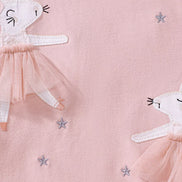 Children's Round Neck Short Sleeve Sweatshirt Dress - Little Janey Shop
