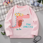Children's Dinosaur Graphic Long Sleeve T-Shirt - Little Janey Shop