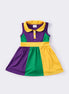 Mardi gras tennis girl dress