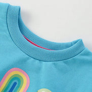 Children's Ice Cream Graphic Round Neck Sweatshirt - Little Janey Shop