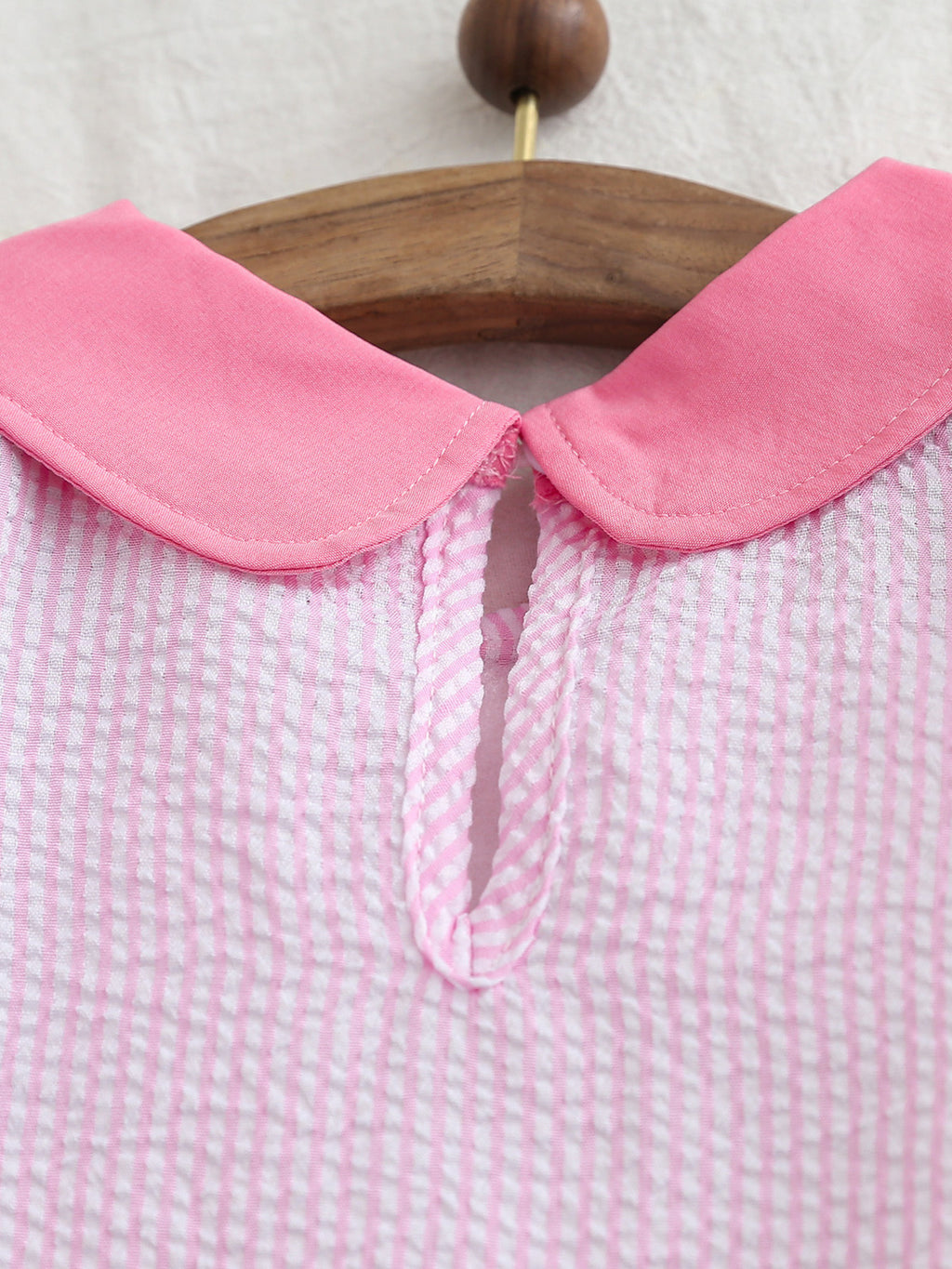 Children's Embroidered Golf Theme Ruffle Hem Dress - Little Janey Shop