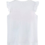 Children's Butterfly Graphic Ruffle Sleeve T-Shirt - Little Janey Shop