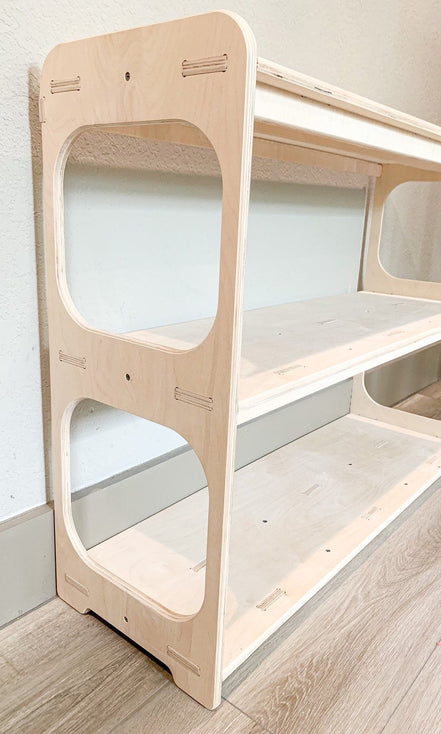 RILEY- Open Sided Toy Shelf