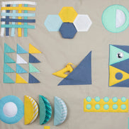 Role Play Kids - Neo Geometric  baby play mat.