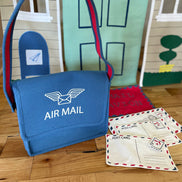 Post Office Doorway Storefront with Mailman's satchel