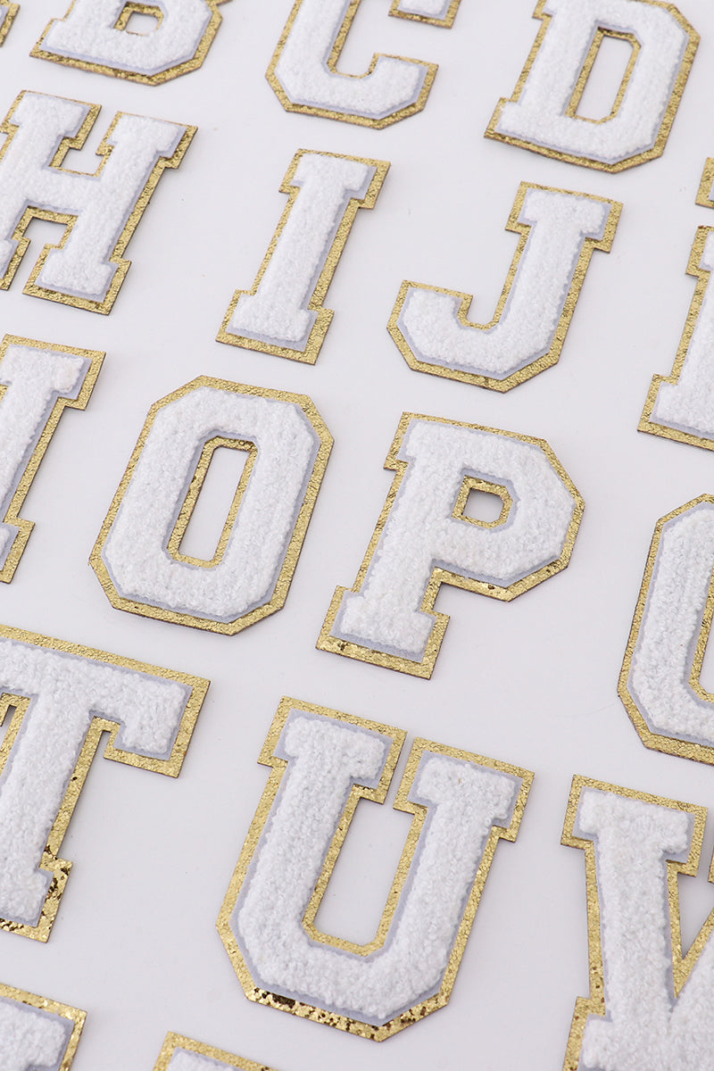 White letters 
