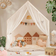 Tiny Land® Kids Tent – Large Cozy Tent with Star Lights