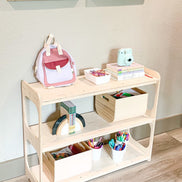 RILEY- Open Sided Toy Shelf