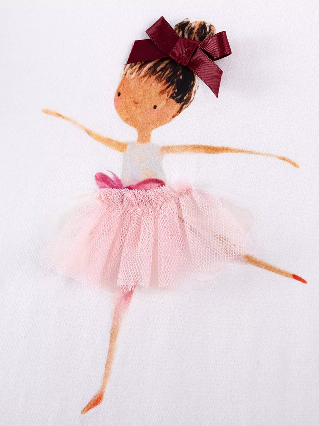 Children's Ballerina Graphic Tee & Shorts Set - Little Janey Shop