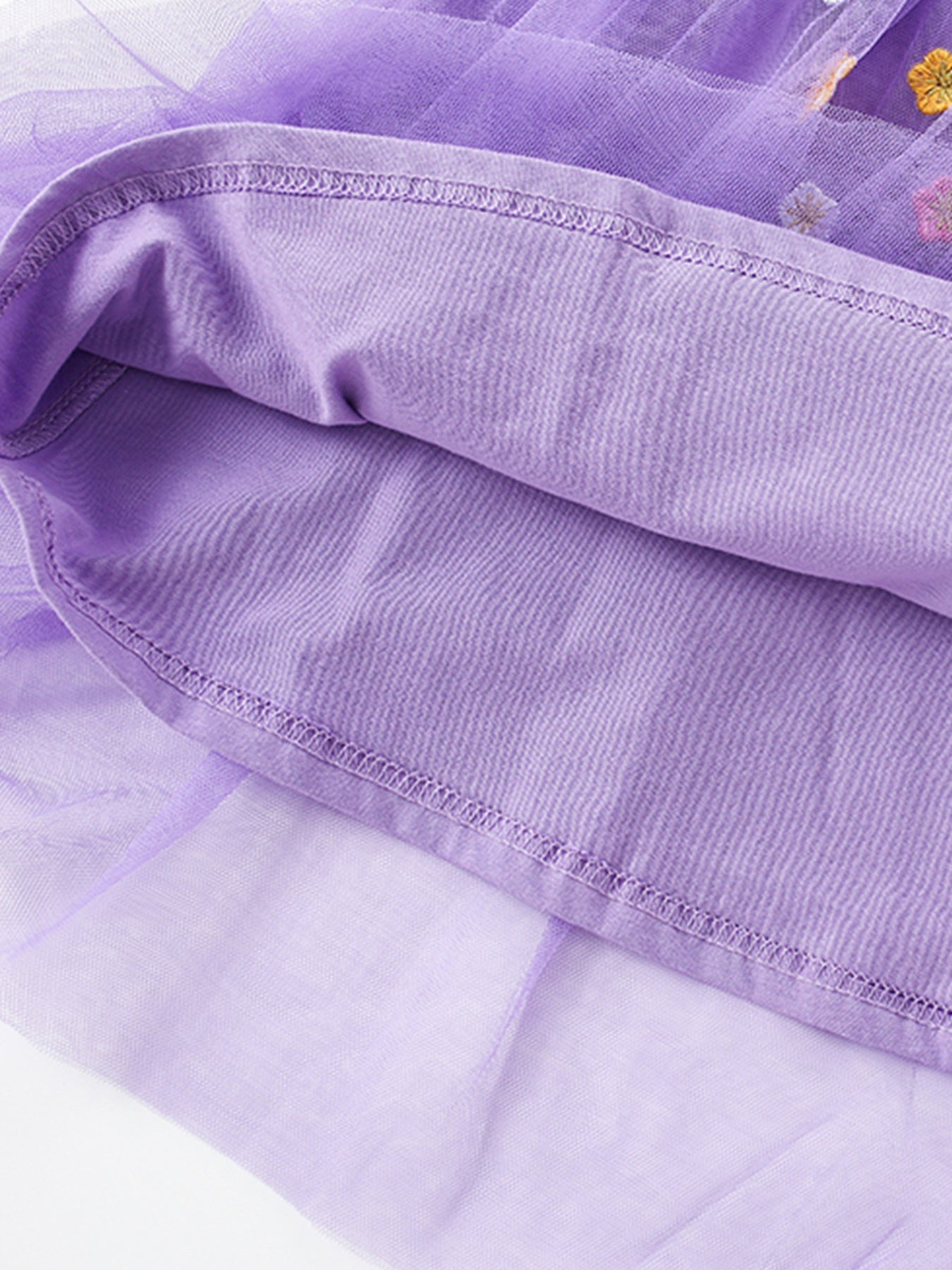 Children's Unicorn Embroidered Tulle Dress - Little Janey Shop