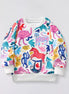 Children's Animal Print Crew Neck Sweatshirt - Little Janey Shop