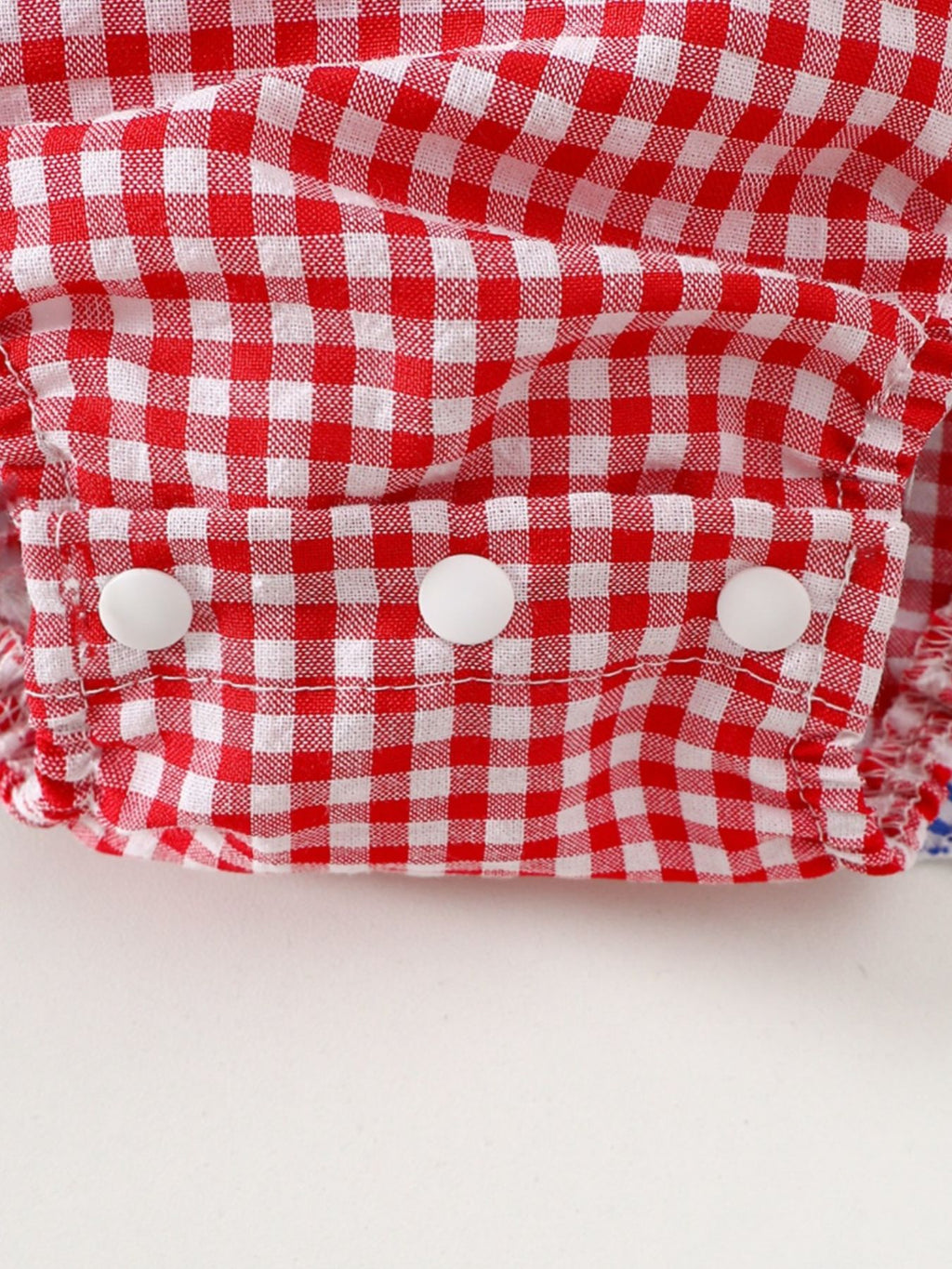 Children's Patriotic Star - Spangled Ruffle Dress - Little Janey Shop