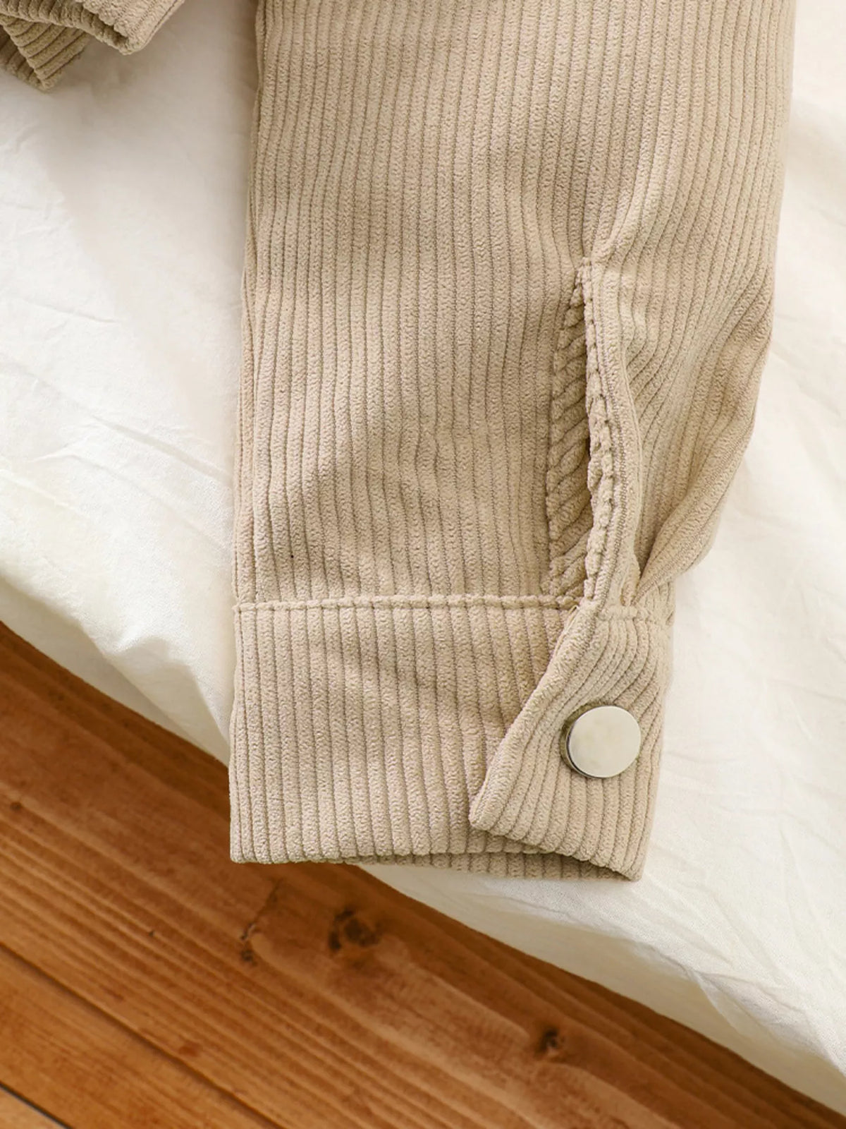 Children's Casual Corduroy Button - Up Jacket - Little Janey Shop