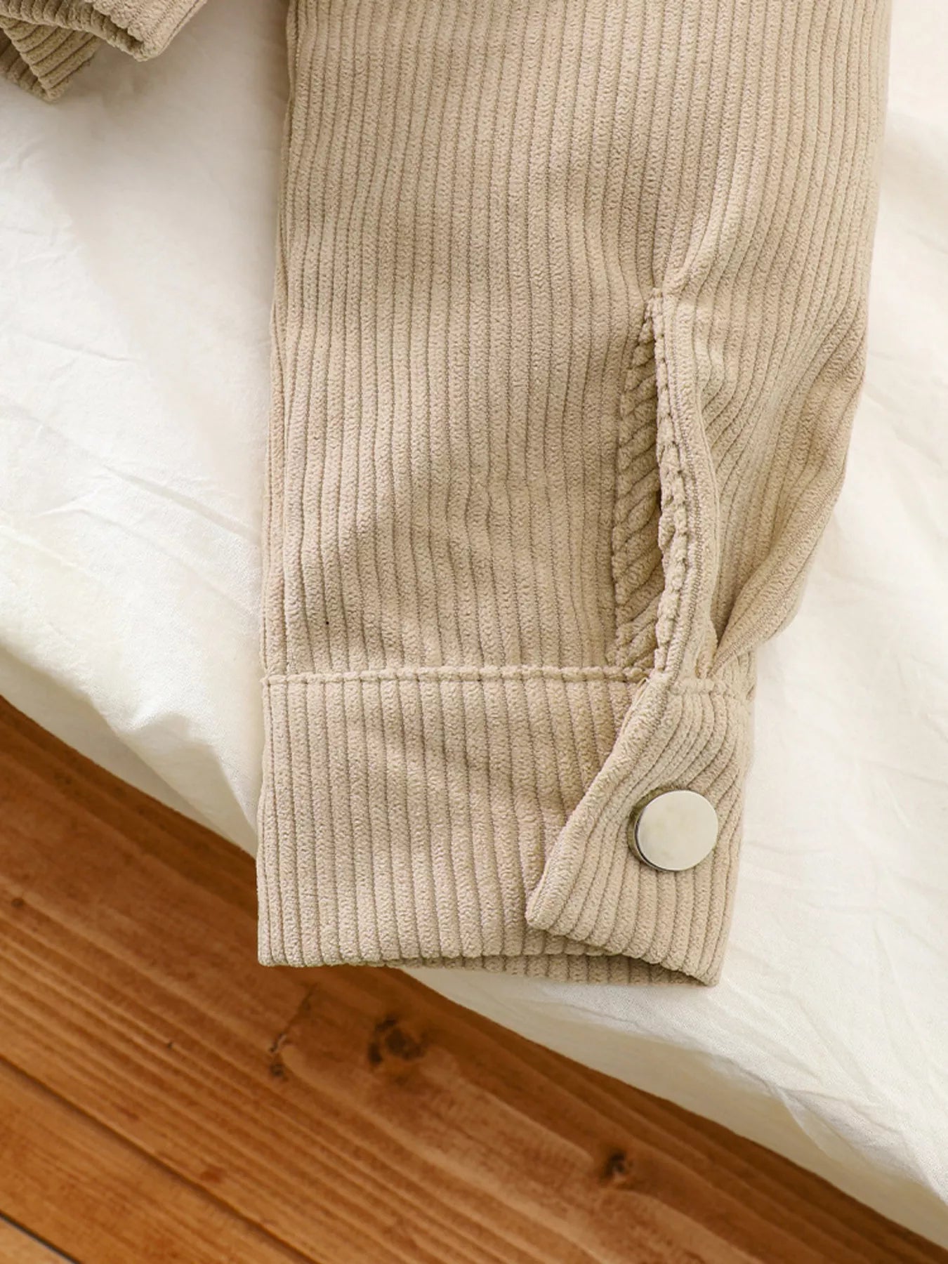 Children's Casual Corduroy Button - Up Jacket - Little Janey Shop