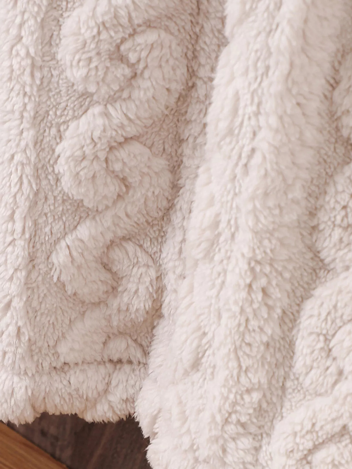 Children's Cozy Textured Double - Breasted Outerwear - Little Janey Shop