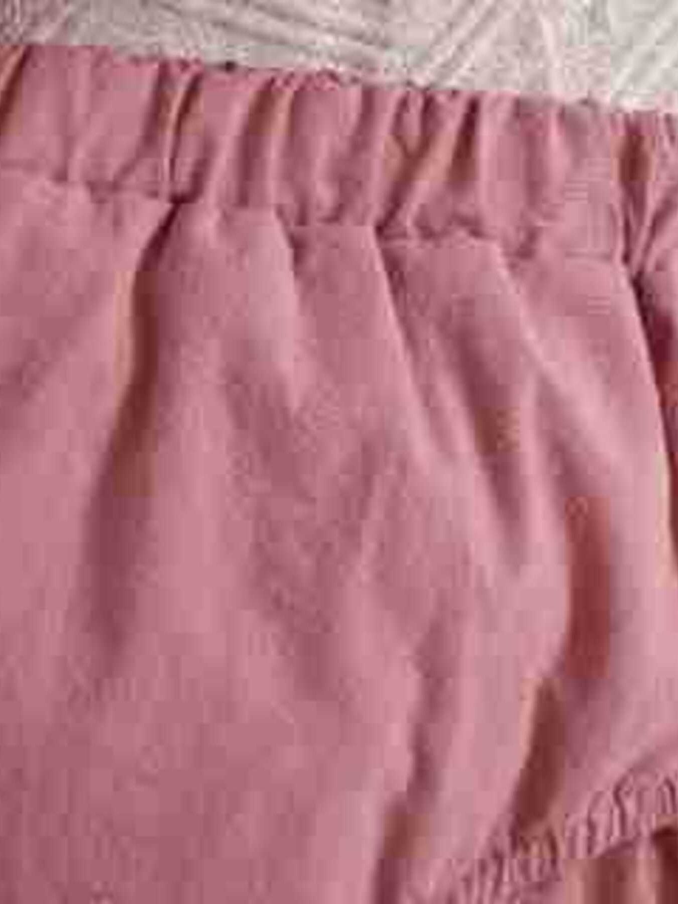 Children's Ruffle Trim Button Front Top and Shorts Set - Little Janey Shop