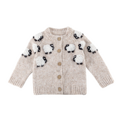 Sheep cardigan sweater