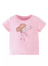 Children's Ballerina Graphic Short Sleeve T-Shirt - Little Janey Shop