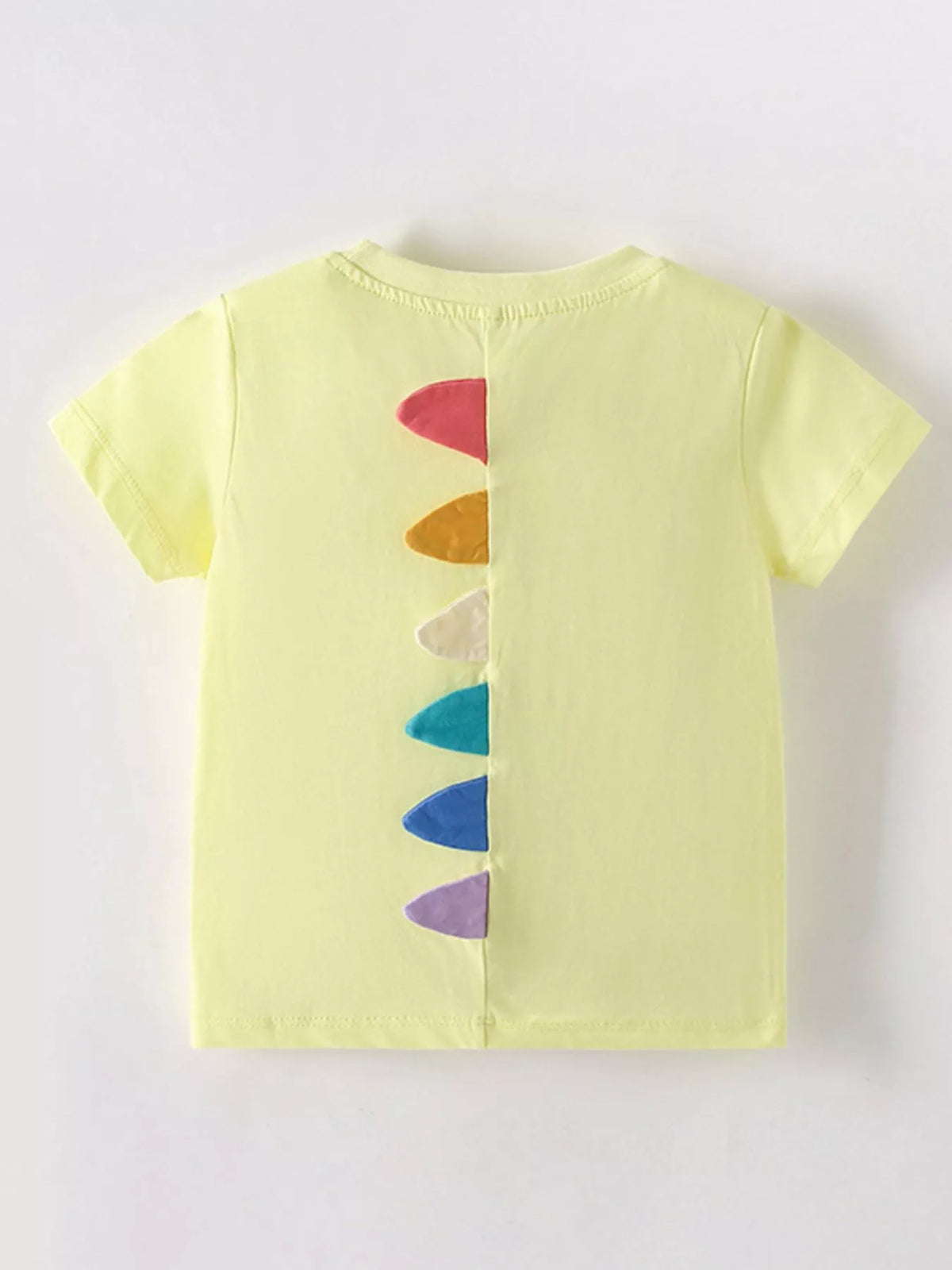 Children's Cute Cartoon Monster Graphic Short Sleeve T-Shirt - Little Janey Shop