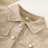 Children's Casual Corduroy Button - Up Jacket - Little Janey Shop