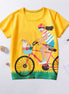 Children's Bicycle Graphic Short Sleeve T-Shirt - Little Janey Shop