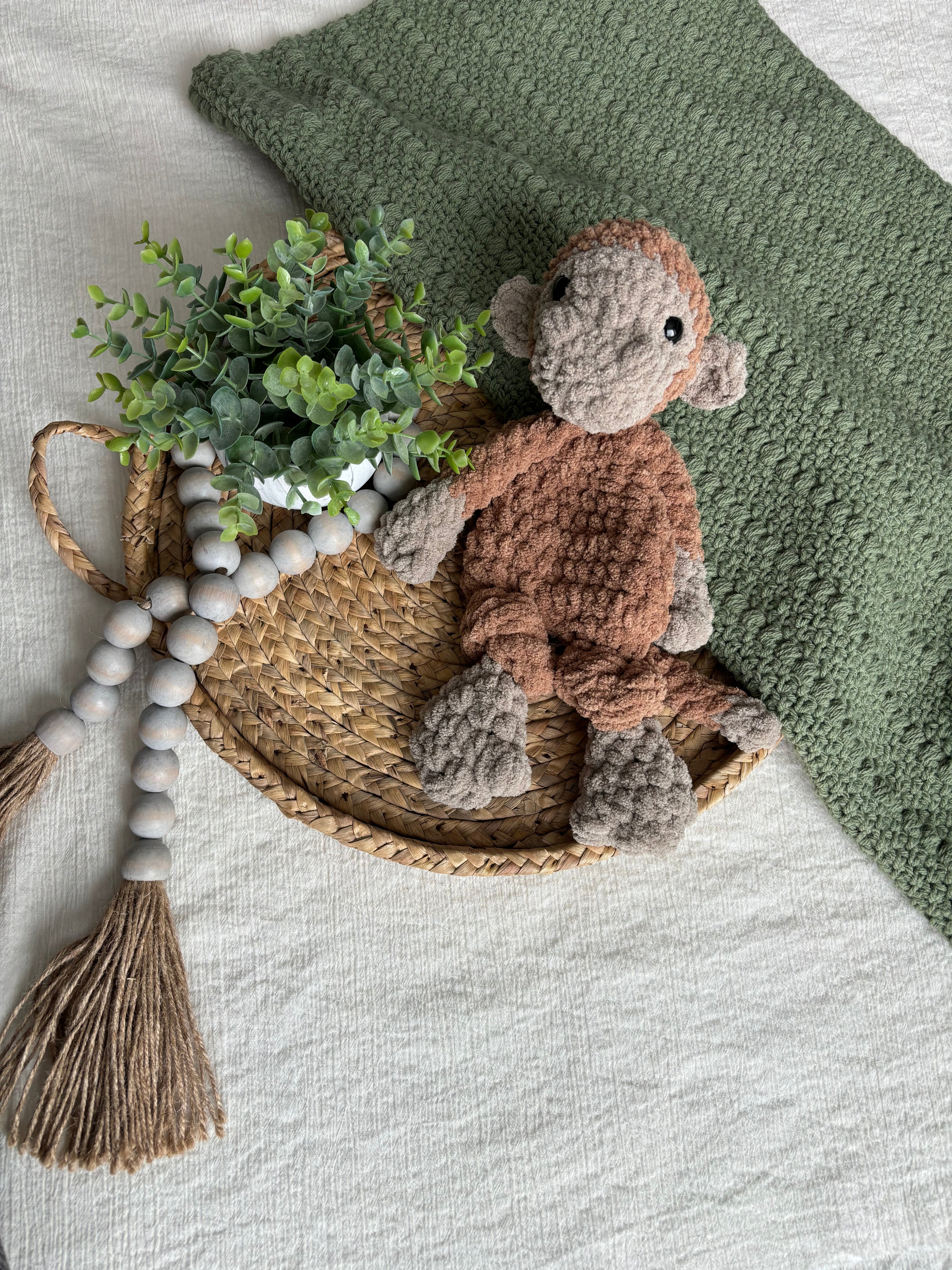 Handmade Crochet Animal Snugglers — Hand-Crocheted Stuffed Animals for Babies & Toddlers | Little Janey