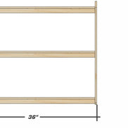 RILEY- Open Sided Toy Shelf