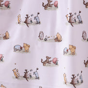 Premium blue character print bamboo dress