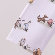 Premium blue character print bamboo dress