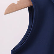 Blue everyday Collared Tank