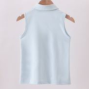 Sky everyday Knit Collared Tank