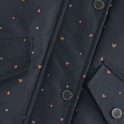 Children's Heart Print Zip Up Jacket - Little Janey Shop