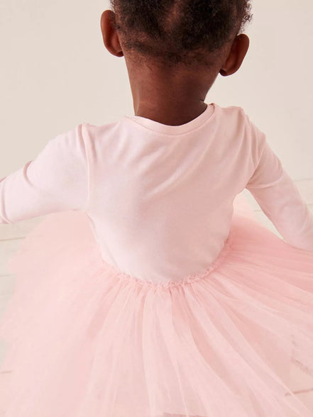 Children's Ballerina Long Sleeve Tulle Dress - Little Janey Shop